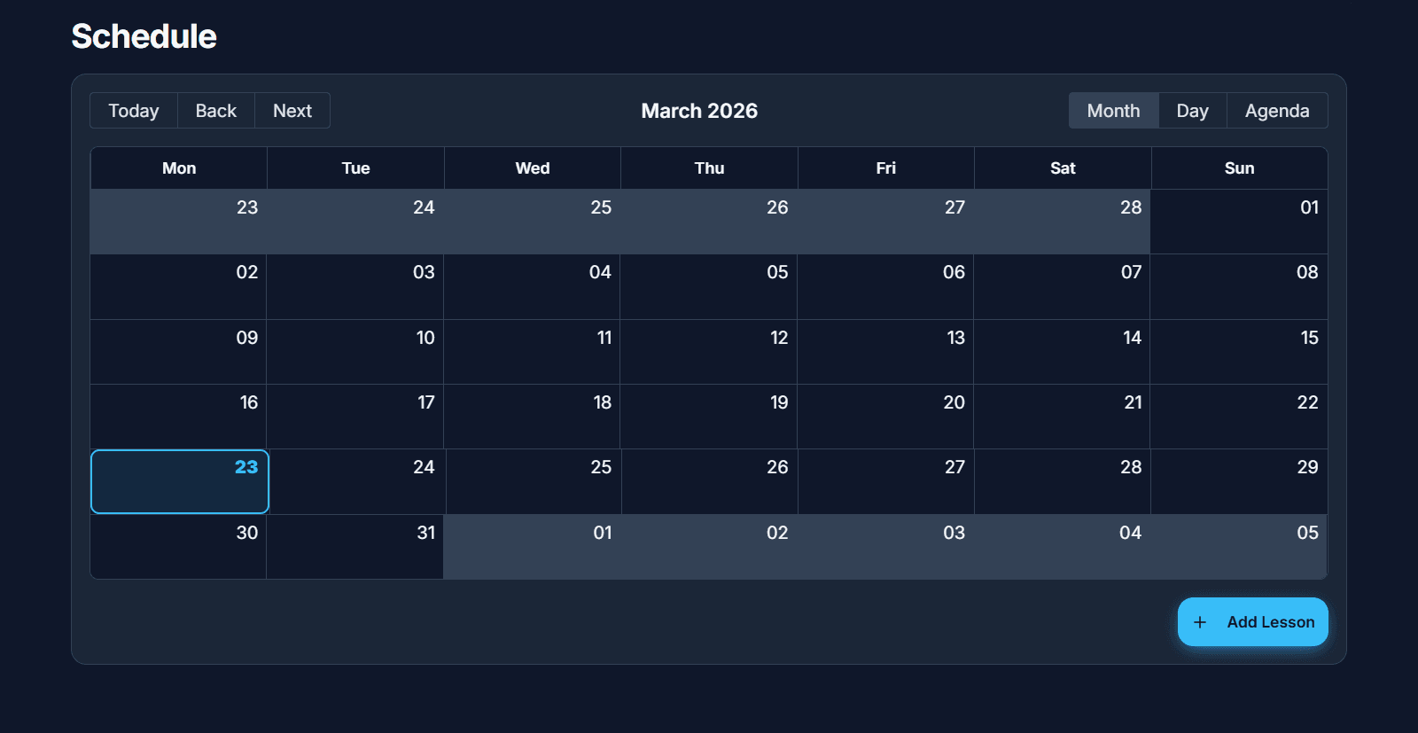 Calendar